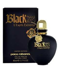 Black XS L Exces Extreme Limited Edition Paco rabanne