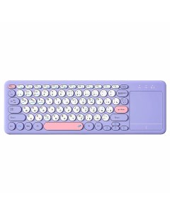 Клавиатура беспроводная WK 35 пурпурный Olmio