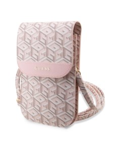 Сумка для телефона Guess Wallet Bag G CUBE Pink Wallet Bag G CUBE Pink