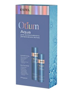 Набор для интенсивного увлажнения волос Otium Aqua шампунь 250мл бальзам 200мл Estel