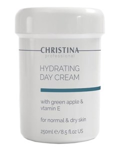 Увлажняющий дневной крем для лица Hydrating Day Cream Green Apple Vitamin E 250мл Christina