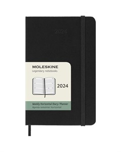 Еженедельник Classic WKLY 144стр Pocket черный Moleskine