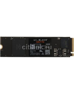 SSD накопитель Black SN770 S250G3X0E 250ГБ M 2 2280 PCIe 4 0 x4 NVMe M 2 Wd