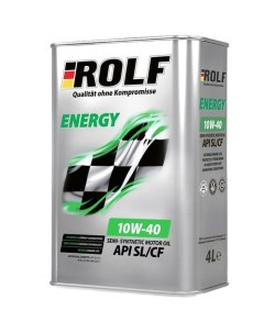 Моторное масло Energy 10W 40 4л полусинтетическое Rolf