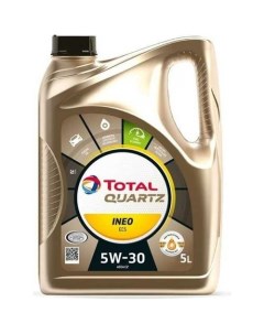 Моторное масло Quartz Ineo ECS 5W 30 5л синтетическое Total