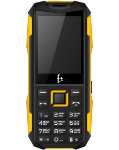 Телефон PR240 black yellow F+