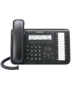 Системный телефон KX DT543RU B черный Panasonic