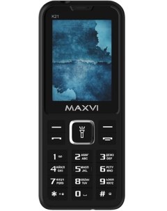 Мобильный телефон K21 2 4 320x240 TFT Spreadtrum SC6531E 32Mb RAM 32Mb BT 1xCam 2 Sim 1400 мА ч micr Maxvi
