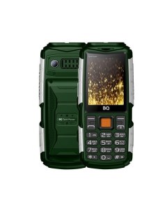 Мобильный телефон 2430 Tank Power зелено серебристый 85955789 Bq