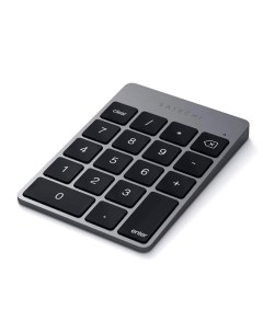 Беспроводная клавиатура Aluminum Slim Keypad Numpad Silver Satechi