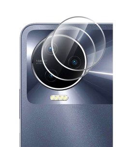 Защитное стекло для Infinix Note 12 2023 на камеру 2 шт гибридное прозрачное Miuko