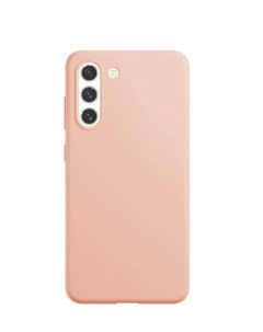 Накладка Silicone Case Antistatic Soft Touch для Samsung Galaxy S21 FE Light Pink Vlp