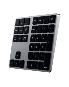 Беспроводная клавиатура Aluminum Extended Keypad Gray Satechi