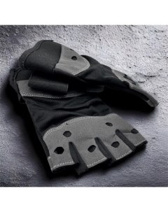 Перчатки для фитнеса и тяжелой атлетики черные XL Nobrand