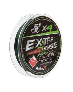 Шнур Extrasense X4 PE Green 150m 1 0 15LB 0 17mm HS ES X4 1 15LB Helios