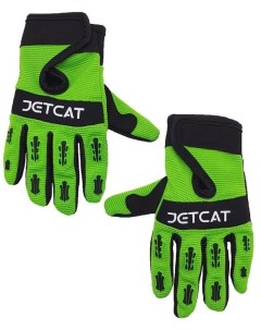 Перчатки Pro M Длинные пальцы зелёные чёрные Jetcat