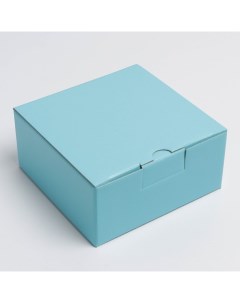 Коробка складная Тиффани 15 х 15 х 7 см Nobrand