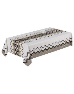 Скатерть тканевая на стола прямоугольная 137 180 абстракция Мерали
