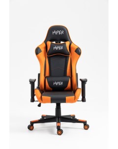 Кресло игровое Energy HGC105 черный оранжевый Hiper