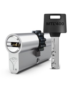 Цилиндровый механизм MTL400 85 35x50 ключ вертушка никель шестеренка Mul-t-lock