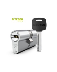 Цилиндровый механизм MTL300 80 35x45 ключ вертушка латунь флажок Mul-t-lock
