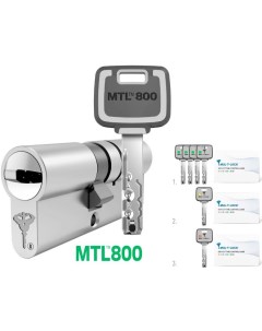 Цилиндровый механизм MTL800 110 35x75 ключ ключ латунь флажок Mul-t-lock