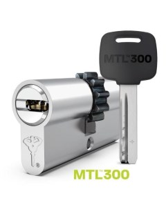 Цилиндровый механизм MTL300 90 40x50 ключ вертушка никель шестеренка Mul-t-lock