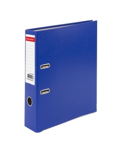 Папка регистратор покрытие 75 мм с уголком синяя 226596 4 шт Brauberg
