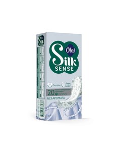 Silk Sense Ежедневные ультратонкие прокладки мультиформ без аромата 20 Ola