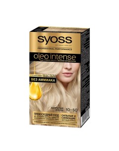 Oleo Intense Краска для волос 10 50 Дымчатый блонд Syoss
