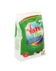 Стиральный порошок Bio универсальный 1 25 кг Vish