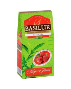 Чай зеленый Волшебные фрукты Малина 100 г Basilur