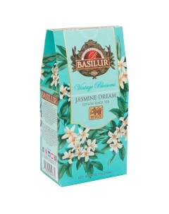Чай черный Винтажные цветы Жасминовая мечта 75 г Basilur