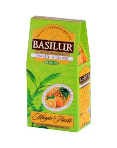 Чай Волшебные фрукты Ананас и Апельсин 100 г Basilur