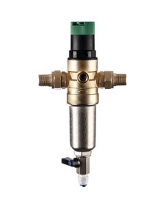 Фильтр предварительной очистки Бастион 7508155201 1 2 для горячей воды с регулятором давления d52 5  Гейзер