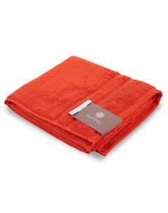 Полотенце махровое Cirrus S 50x100см цвет оранжевый Pappel