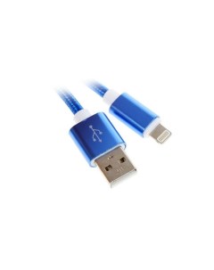 Дата кабель USB Lightning 3м синий УТ000033329 Red line