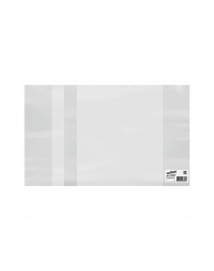 Обложка ПВХ для тетрадей и дневников с закладкой 110 мкм 210х350 мм штрих код 229307 100 шт Юнландия