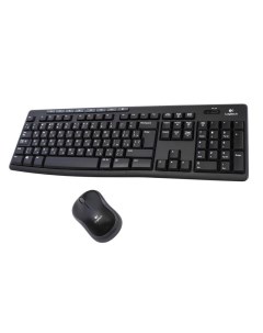Набор клавиатура мышь MK270 Black Logitech