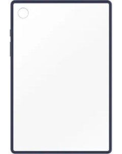 Чехол EF QX200TNEGRU для Galaxy Tab A8 Clear Edge Cover полиуретан прозрачный синий Samsung