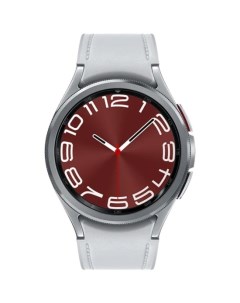 Часы Galaxy Watch 6 Classic SM R950NZSACIS 43мм корпус серебристый ремешок серебристый Samsung