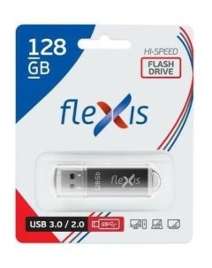 Накопитель USB 3 1 128GB RB 108 Gen 1 5 Гбит с чёрный Flexis