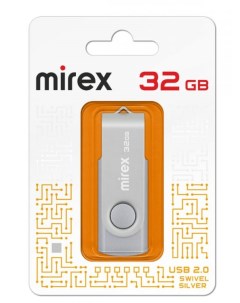 Накопитель USB 3 0 32GB 13600 FM3SVS32 Swivel серебристый Mirex