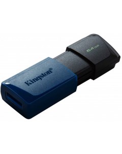 Накопитель USB 3 2 64 Gb DTXM 64GB 2P Gen 1 black blue комплект из 2шт Kingston