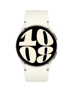Часы Galaxy Watch 6 SM R930NZEACIS 40мм корпус золото белое ремешок белый Samsung
