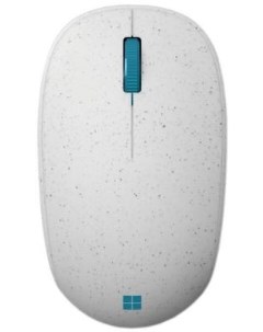 Мышь Ocean Plastic Mouse светло серый оптическая 4000dpi беспроводная BT 2but Microsoft