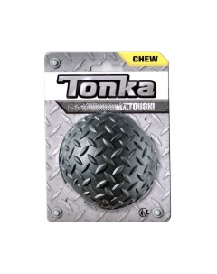 Игрушка для собак Мяч рифленый цвет черный 8 9см Tonka