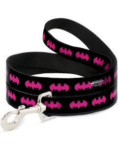Поводок для собак Бэтмен розовый 120см Buckle-down