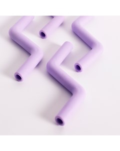 Игрушка интерактивная для собак Mastica Zigzag 6x6x6 см фиолетовый Barq
