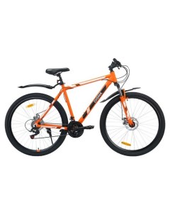 Велосипед Nine горный взрослый рама 18 колеса 29 оранжевый 15 26кг Digma